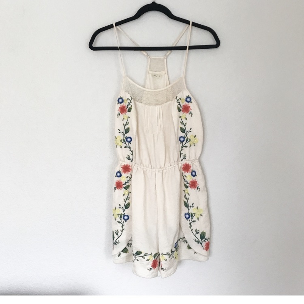 Anthro E by Eloise Floral Lounge Romper - Picture 2 of 4